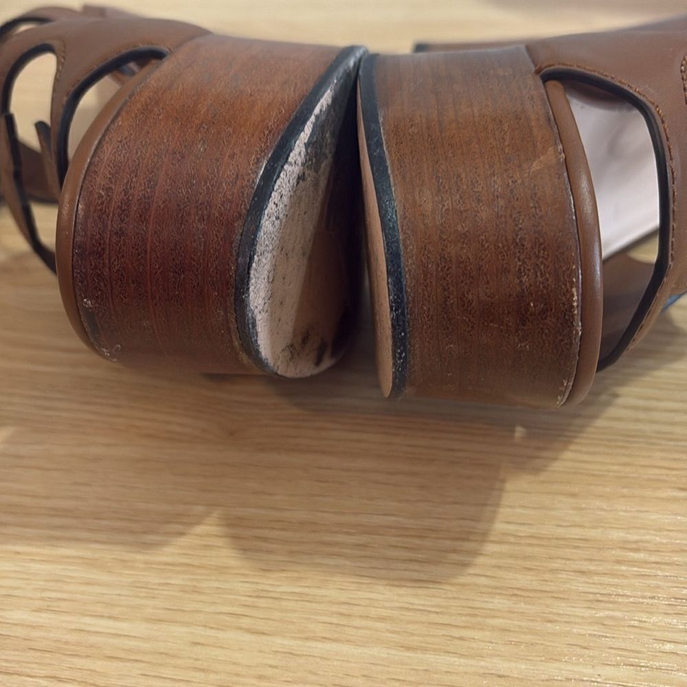 Gucci/Dust Bag Interlocking G Cutout Platform Sandal 38.5/8 $1100 - Picture 8 of 14